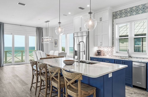 Panama City Beach House | New Listing! "Blue Water Beach House" Luxury Gulf Front Home w/Amazing Views!