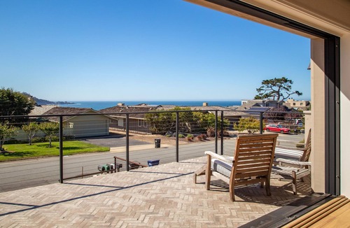 Carmel House | Ocean views, 5 bed/4 bath home, 2 min walk to beach, 1 mile to downtown