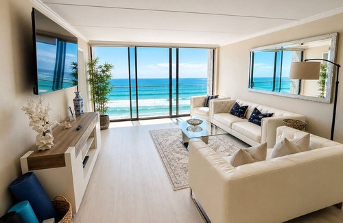 North Pacific Beach Condo | Oceanfront 5 Star Luxury Condo - 2bd/2bth Stunning Views + AC + Free parking