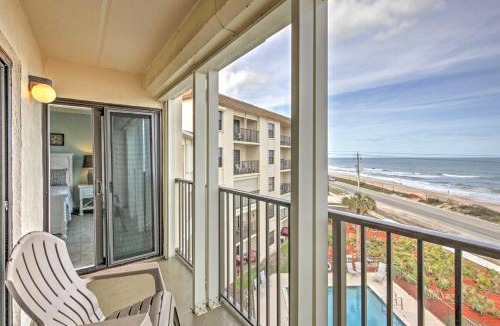 Ormond-by-the-Sea House | Oceanfront Ormond Beach Condo w/Pool Access!