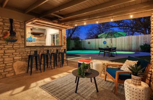 Walnut Place House | Poker Paradise and Pool Cabana