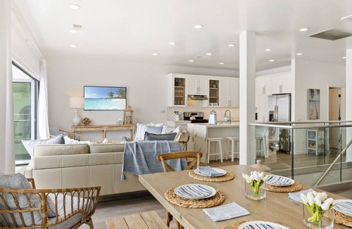 South Oceanside Apartment | Popular New Beach House on Sand, Private Fire Ring