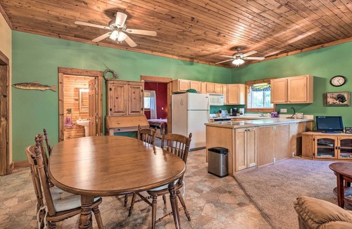 Bear Lake Cottage | Secluded Bear Lake Getaway w/Fire Pit & Porch!