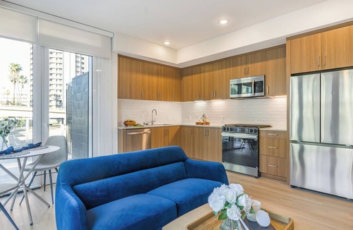 Downtown San Diego Apartment | Sky Lounge + Gym + Pool + Spa | Downtown Little Italy | Ancora by AvantStay