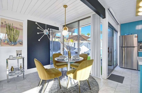 Twin Palms Condo | Sleek Stylish Mid Century Condo, Ocotillo Lodge.