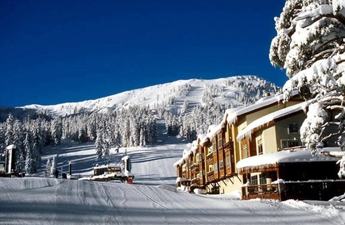 Kirkwood Condo | Slopeside Location + Shared Outdoor Hot Tub