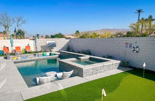 Terra Lago Villa | The Desert Social - Firepit, Spa, Pool, Game Room