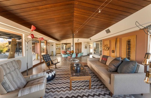 Twentynine Palms House | The Wheelhouse: Mid-Century Art Retreat with Pool
