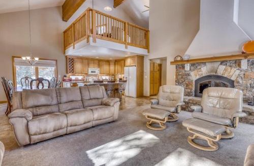 Serene Lakes House | Three-story lakefront home with lake views wood fireplace high-speed WiFi W&D