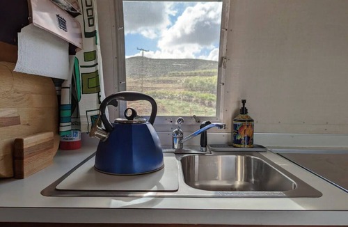 San Marcos House | Vintage Airstream Trailer in the Hills of San Marcos!