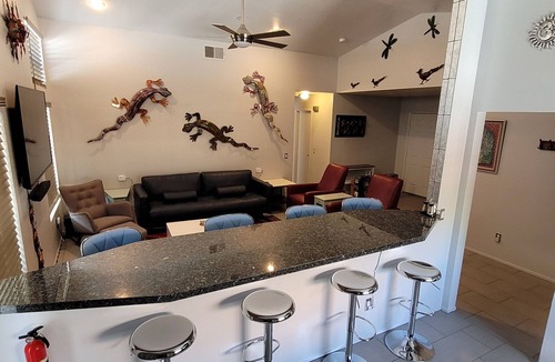 Rancho Del Oro House | Visit Sunny Haven! Private Pool & Spa - Family & Dog Friendly - Mountain Views