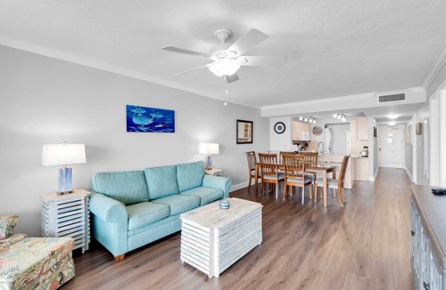 Meadows Condo | Waterfront Condo | Pool, Dock, Parking, Sleeps 8
