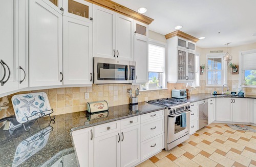 Matlacha House | Waterfront home with private pool, dock, patio, balconies, & bikes
