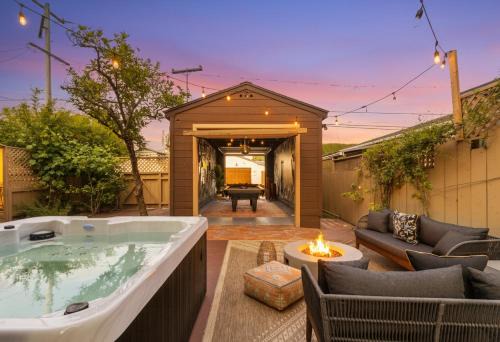 Balboa 6BR Mansion with Hot Tub and Game Room