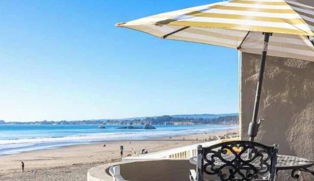 Beachfront Aptos Home - Right on the Sand!