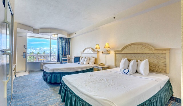 Beachfront resort room with fitness center & high-speed WiFi