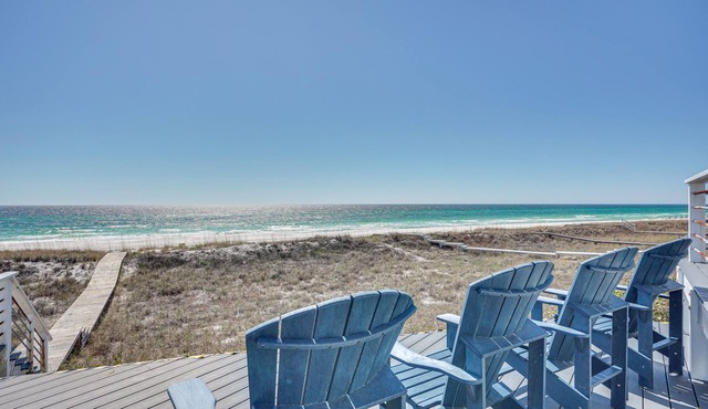 Breezy PCB Retreat w/Direct Beach Access!
