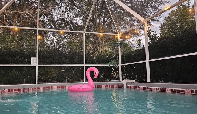 Charming 3-bedroom house heated pool WiFi in Palm Coast