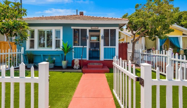 Charming Family-Friendly Cottage Near Balboa Park, Walk to Downtown - Dogs OK