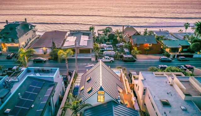 Coastal Escape w/ Hot Tub, Fire Pit, AC, & Ocean Views