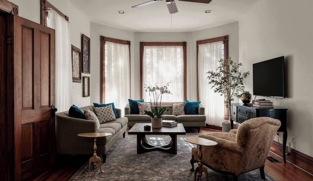 Game Room Home Near Pease Park and Downtown
