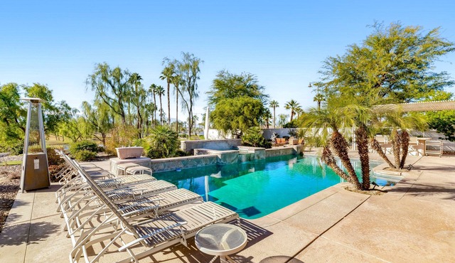 Golf course home with pool, basketball, putting green & pool table- dog-friendly