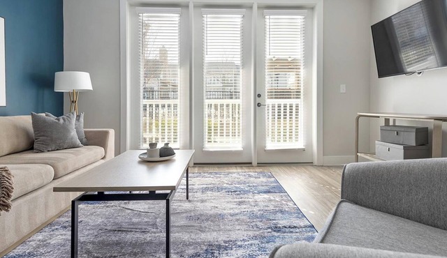 Landing | Chic 2BD, Gym, Pool