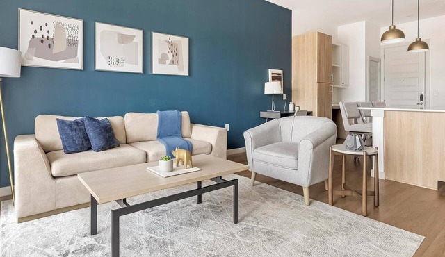 Landing | Modern 1BD, Gym, Yoga Studio