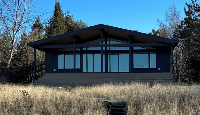 Modern Lake Michigan Private Beach Cottage