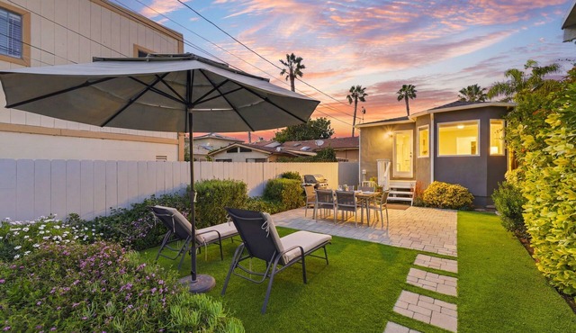 Newly Renovated Pacific Beach Home | Private Yard, AC & Walk to Beach!