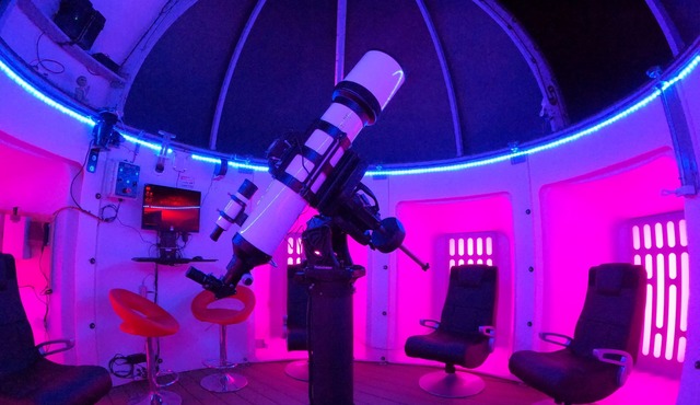 Observatory, Game Room, Hot tub, Fire Pit, BBQ, 360° View at Observatory Retreat