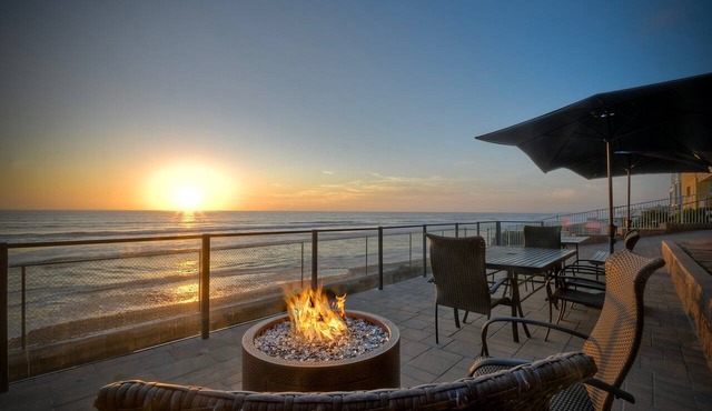 Oceanfront Getaway | Ocean Views, Fire Pit, BBQ, Beach Access