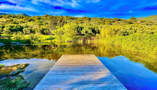 Paradise in Ojai - Amazing property with private lake, spa amenities, and more.