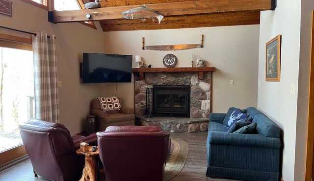 Peaceful Riverfront Retreat on 5 Wooded Acres