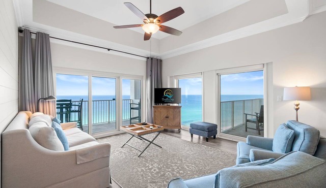 Penthouse Perfection! Simple Elegance at Tops'l Beach Manor 1408 w/Breathtaking Gulf Views