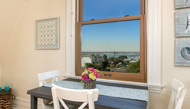 Skyline and Ocean Views One Bedroom Furnished Apartment in San Diego