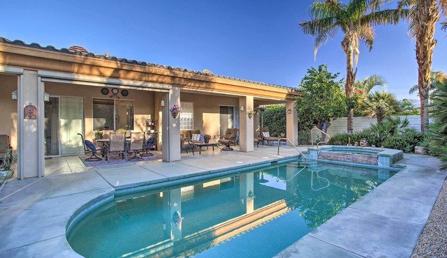Spacious Palm Desert Home w/Patio, Pool & Grill