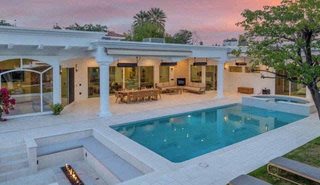 The Mediterranean Racquet Estate- 6br Palm Springs Retreat with Private Pool & Spa