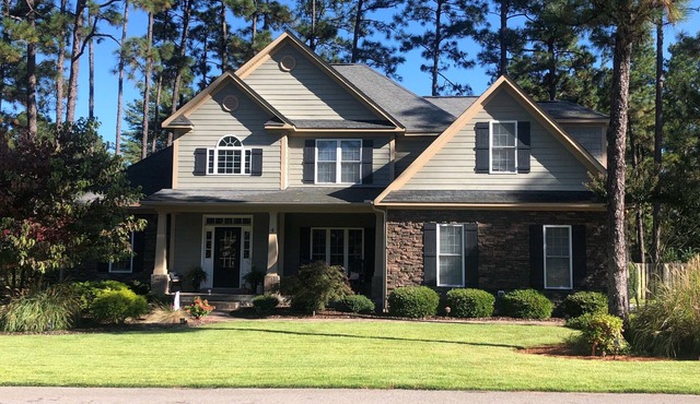 The Mulligan House in the heart of Pinehurst, NC.