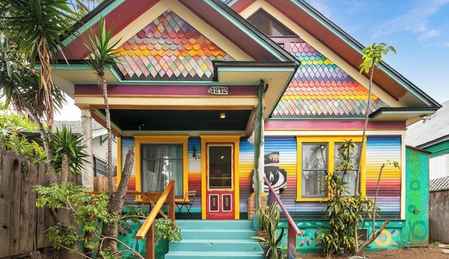 Whimsical Artist’s Retreat | Heated Pool + Backyard Oasis