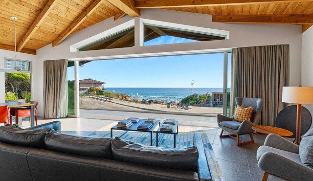 Your Front Yard Is the Beach | July Availability at Beachfront Modern