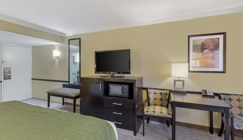 Standard Room, 1 King Bed, Refrigerator & Microwave, Poolside