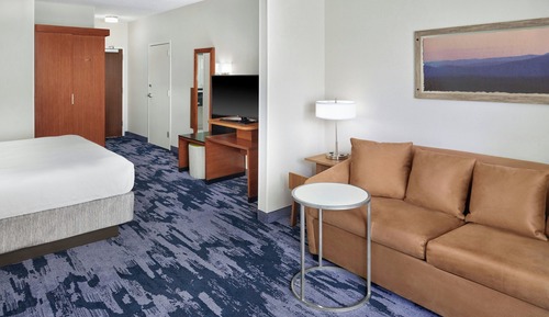 Suite, 1 King Bed with Sofa bed